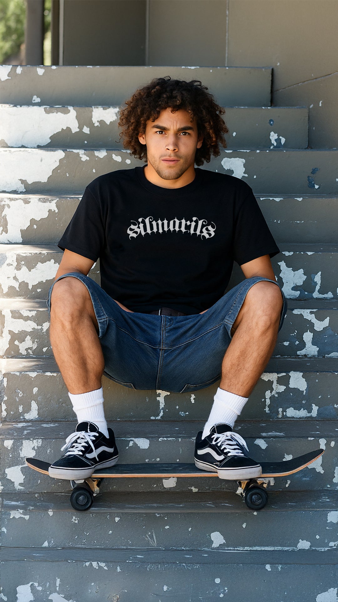T-Shirt SILMARILS Noir & Blanc / Noir & Rouge / Noir & Bleu