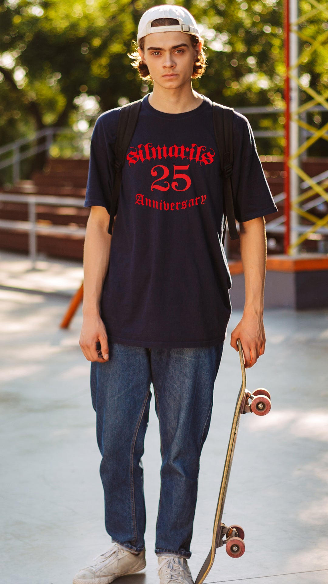 T-Shirt noir 25 anniversary Silmarils AD VITAM 2025
